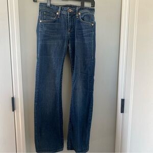 Juicy Couture Dark Blue Straight Leg Jeans 24x27